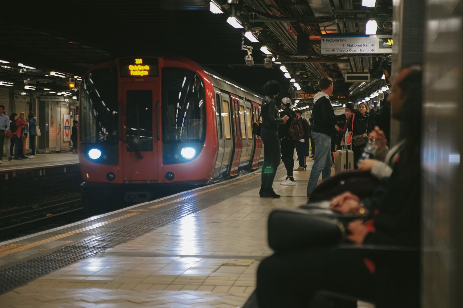 「ロンドンの地下鉄」の写真