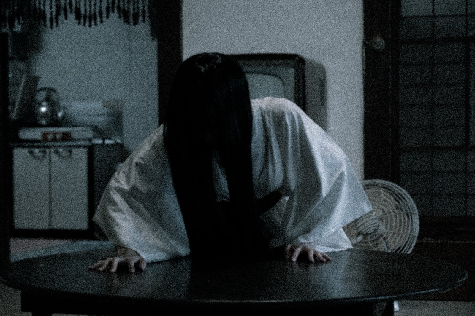 「長髪幽霊の恐怖の物語」の写真［モデル：緋真煉］