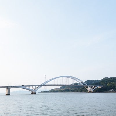 伊万里大橋（アーチ橋）の写真