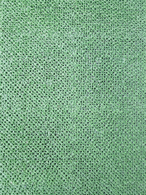 緑の泥落としマット（テクスチャー）の写真