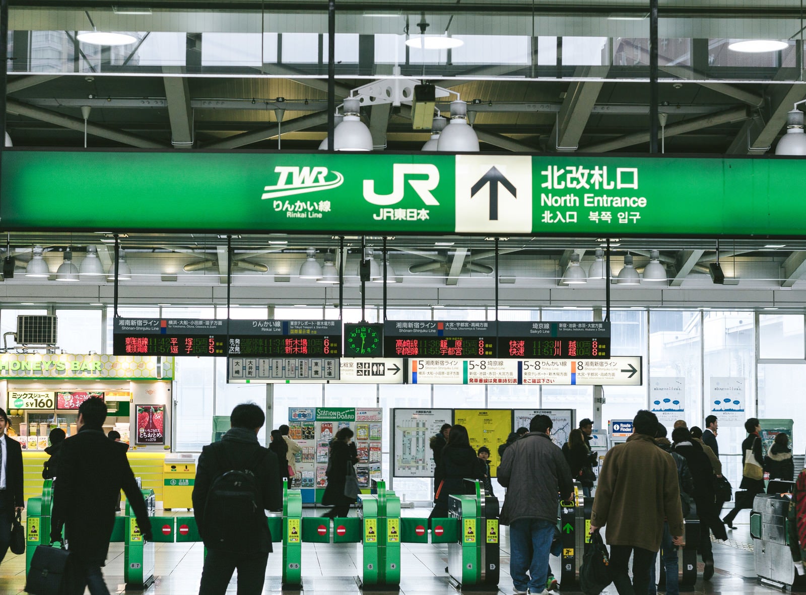 「JR大崎駅北改札口」の写真
