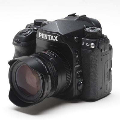 PENTAX K-1MarkⅡ（black）に FA 31mmF1.8 AL Limited レンズ（black）を装着の写真
