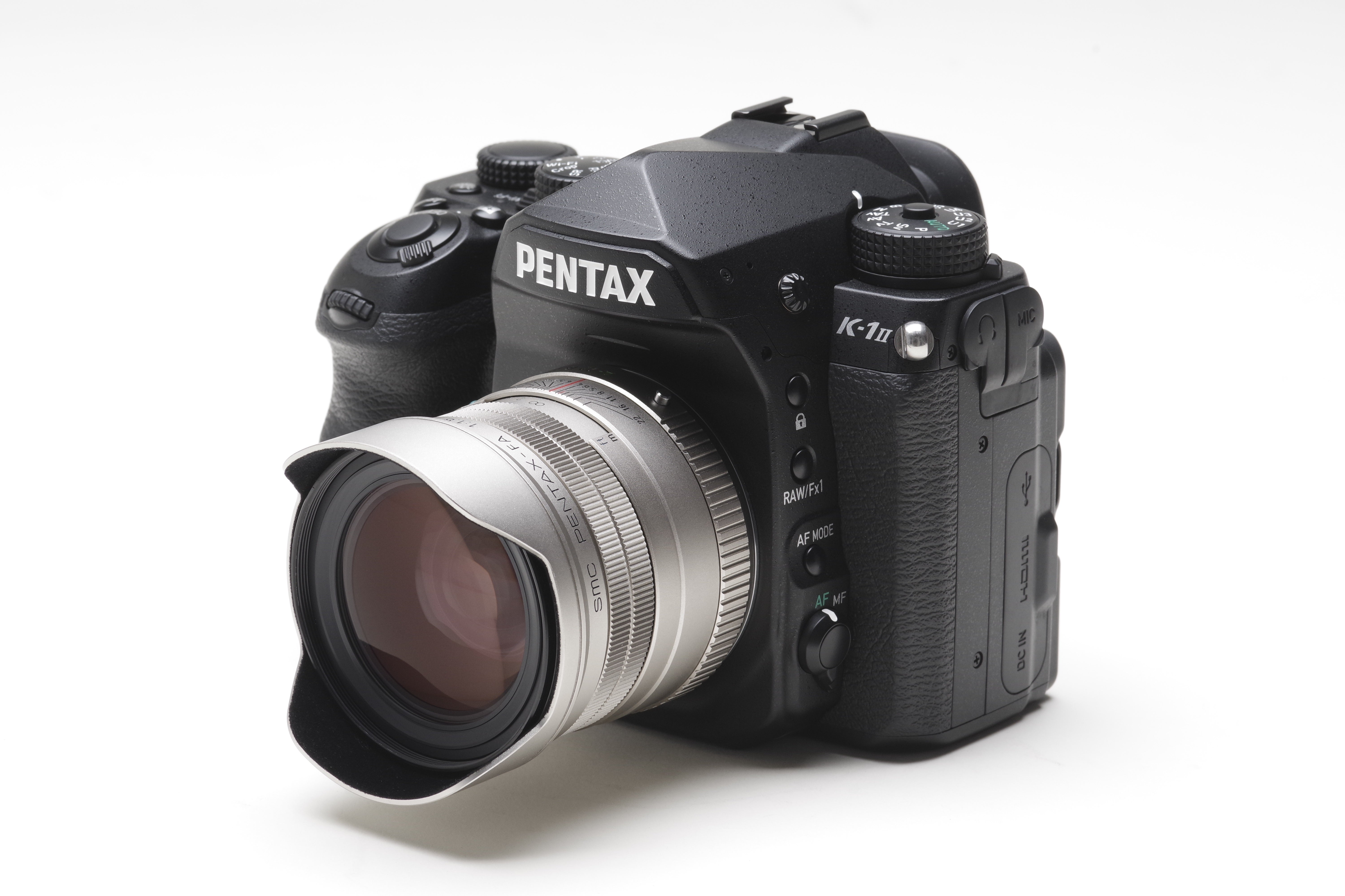PENTAX K-1MarkⅡ（black）に FA 31mmF1.8 AL Limited レンズ（silver