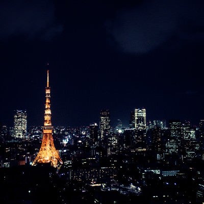 夜の東京（東京タワー）の写真