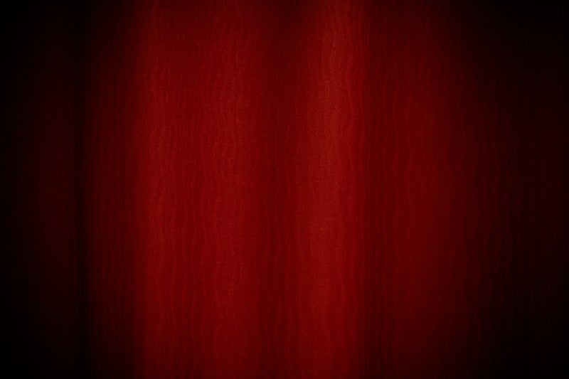 赤い波模様（テクスチャ）の写真