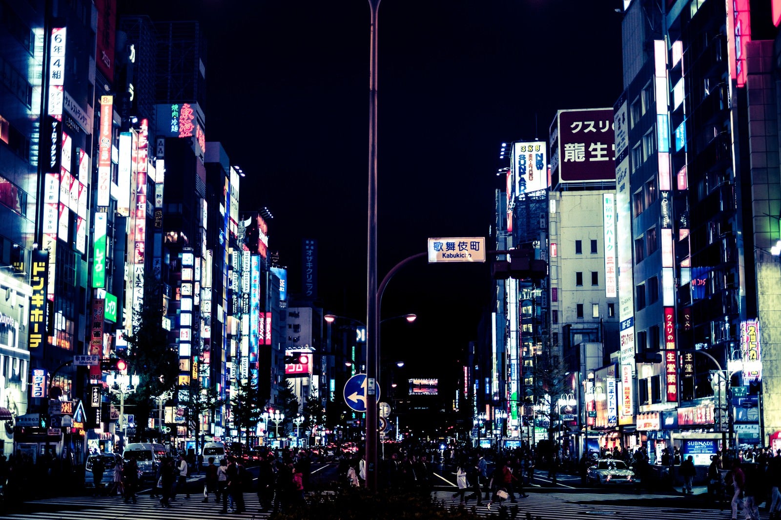 「眠らない街-歌舞伎町」の写真