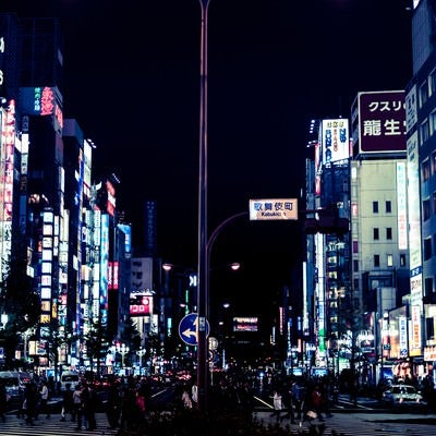 眠らない街-歌舞伎町の写真