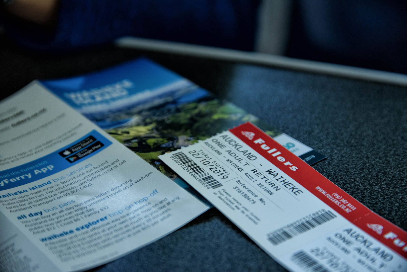 「オークランドからワイヘキ島行きのフェリーチケット（ニュージーランド）」の写真