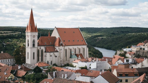 聖ニコラスオールドディーナリー教会（チェコ・ズノイモ市）の写真