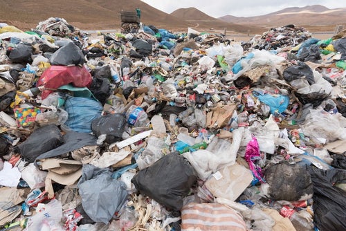ウユニ市のゴミ事情の写真