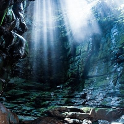 ベネズエラの洞窟の写真