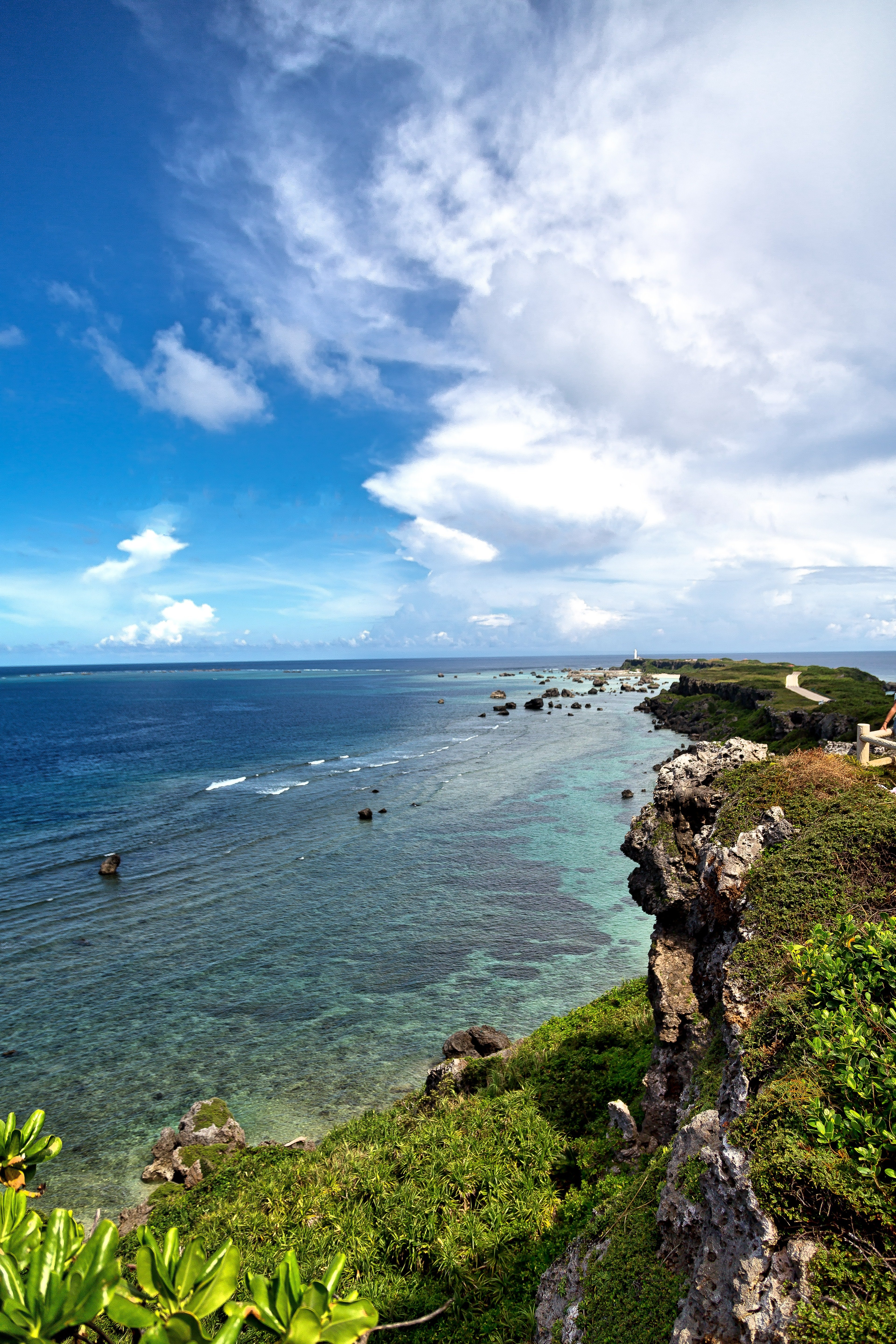 写真 風景 全紙サイズ 沖縄宮古島東平安名崎『翠玉のかなた』 写真