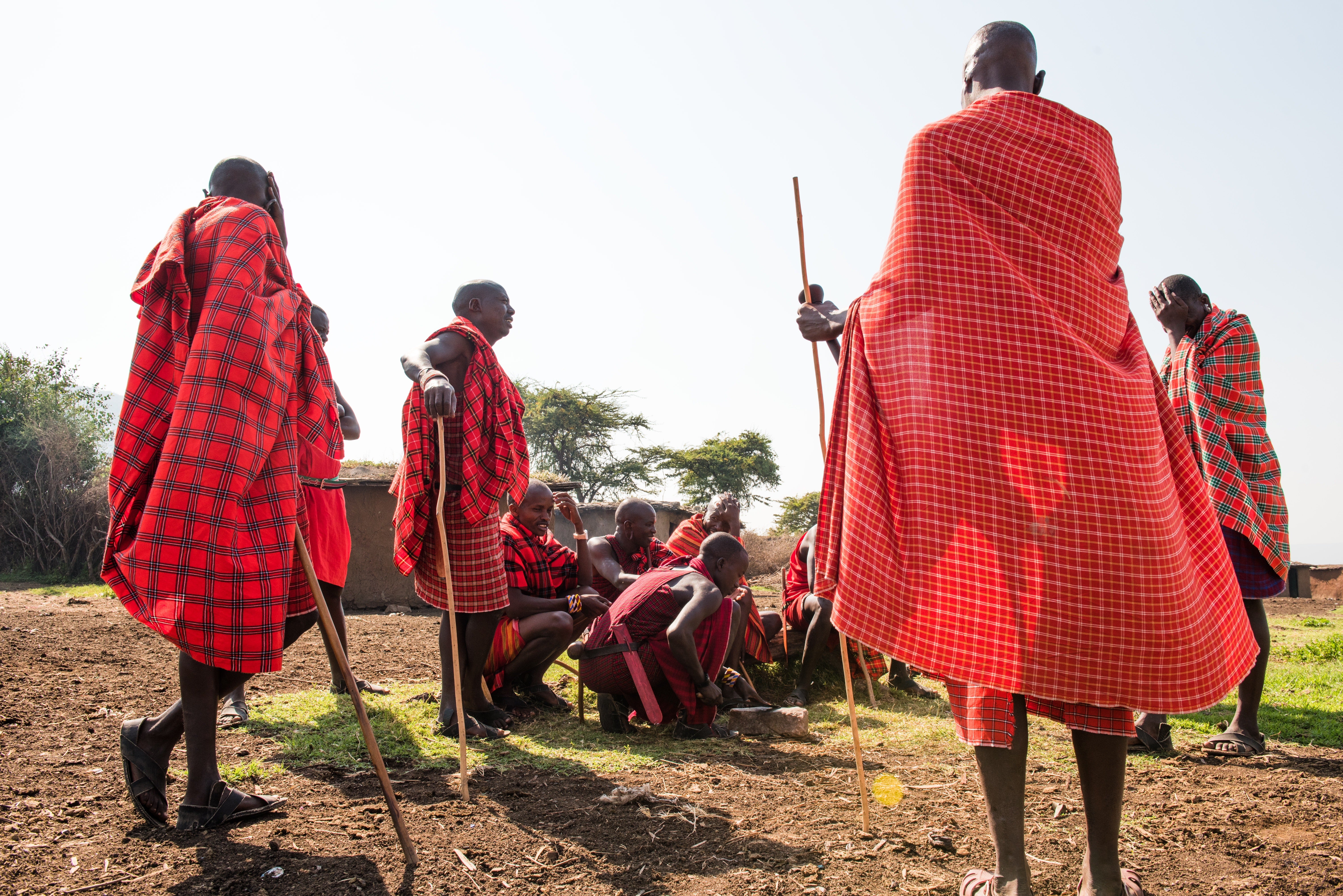 マサイ族集まるの無料の写真素材 - ID.15788｜フリー素材 ぱくたそ