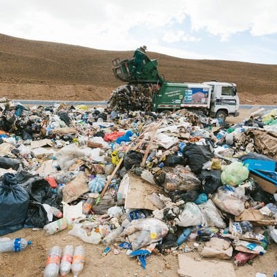 ゴミの埋立地（ウユニ市）の写真
