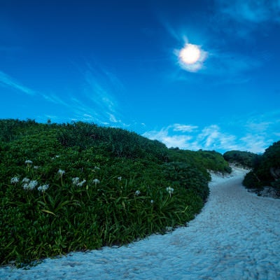 砂山ビーチ（宮古島）の夜景の写真