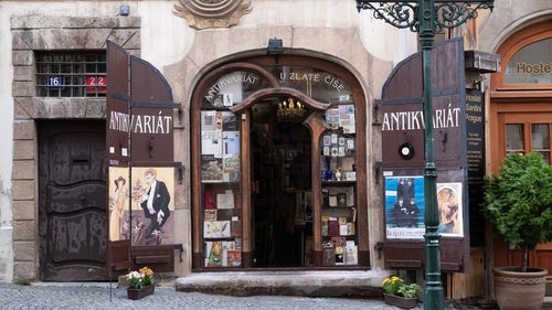 プラハの雑貨屋（チェコ共和国）の写真