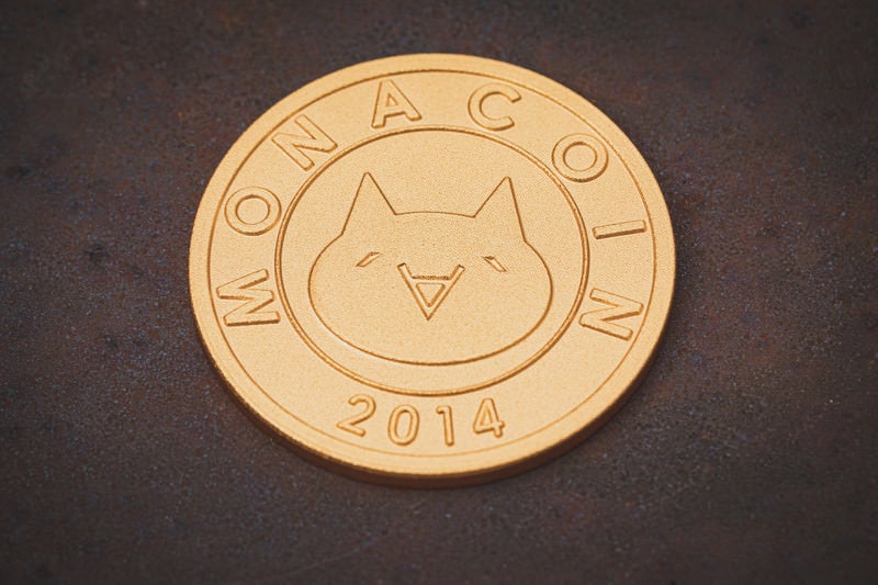 仮想通貨モナコイン（MONA）の写真