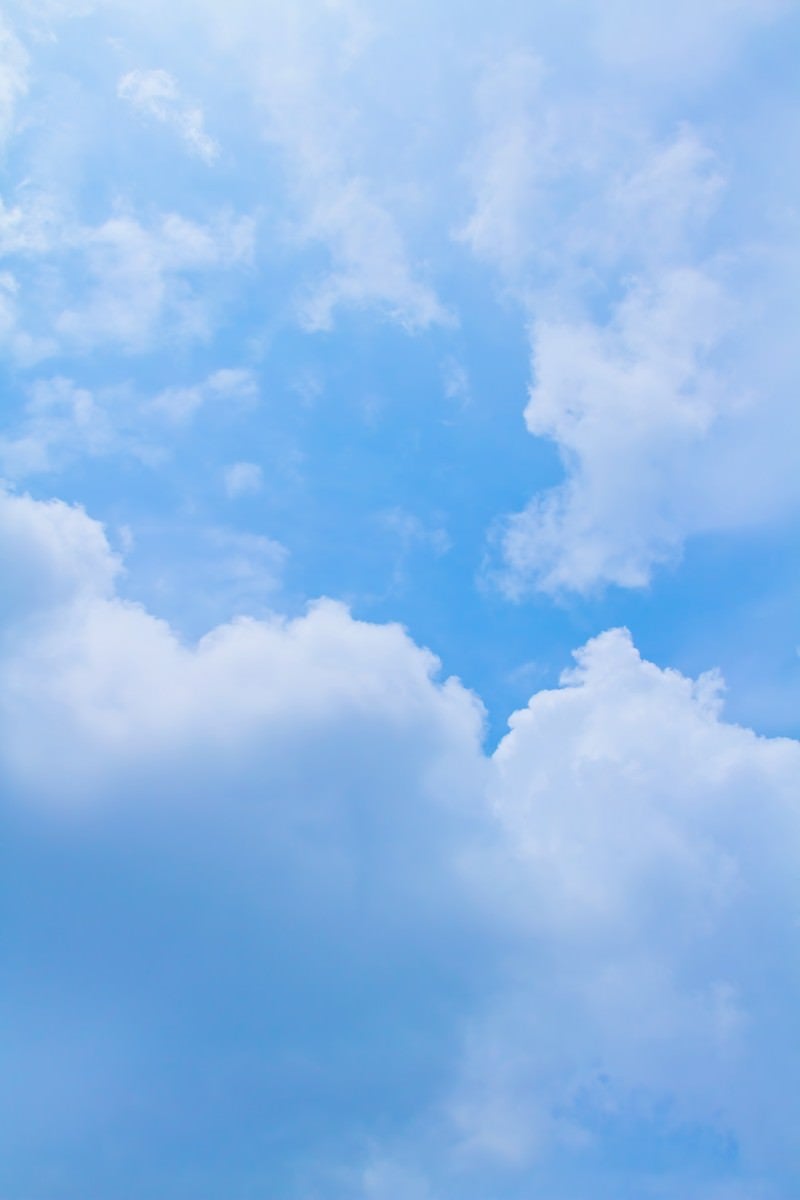 「雲と青空」の写真