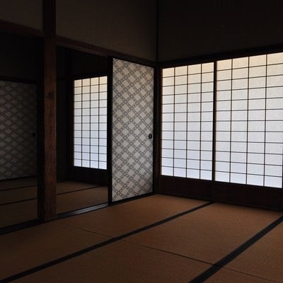 日本家屋の和室の写真