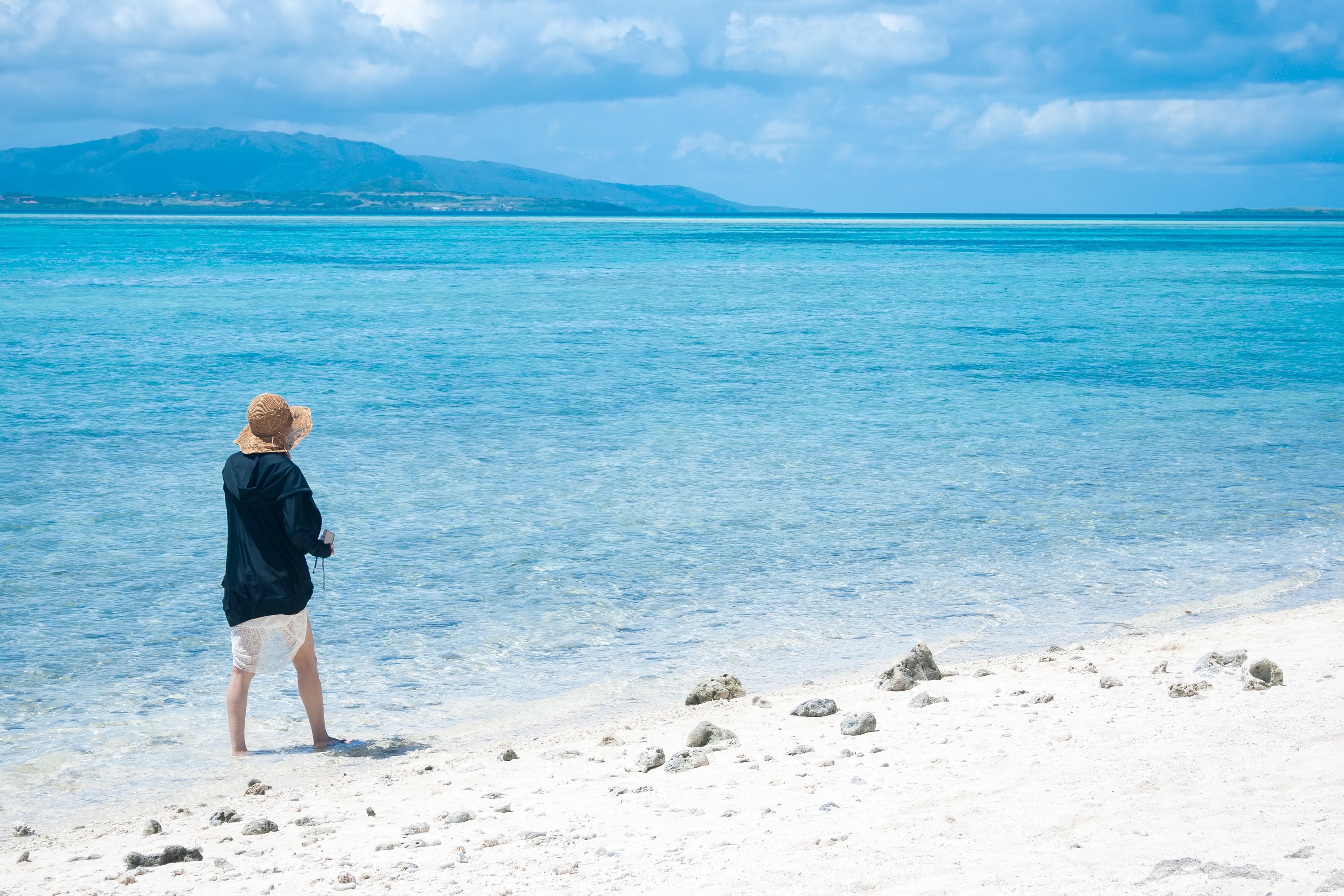 竹富島の透き通った海の無料の写真素材 - ID.2746｜フリー素材 ぱくたそ