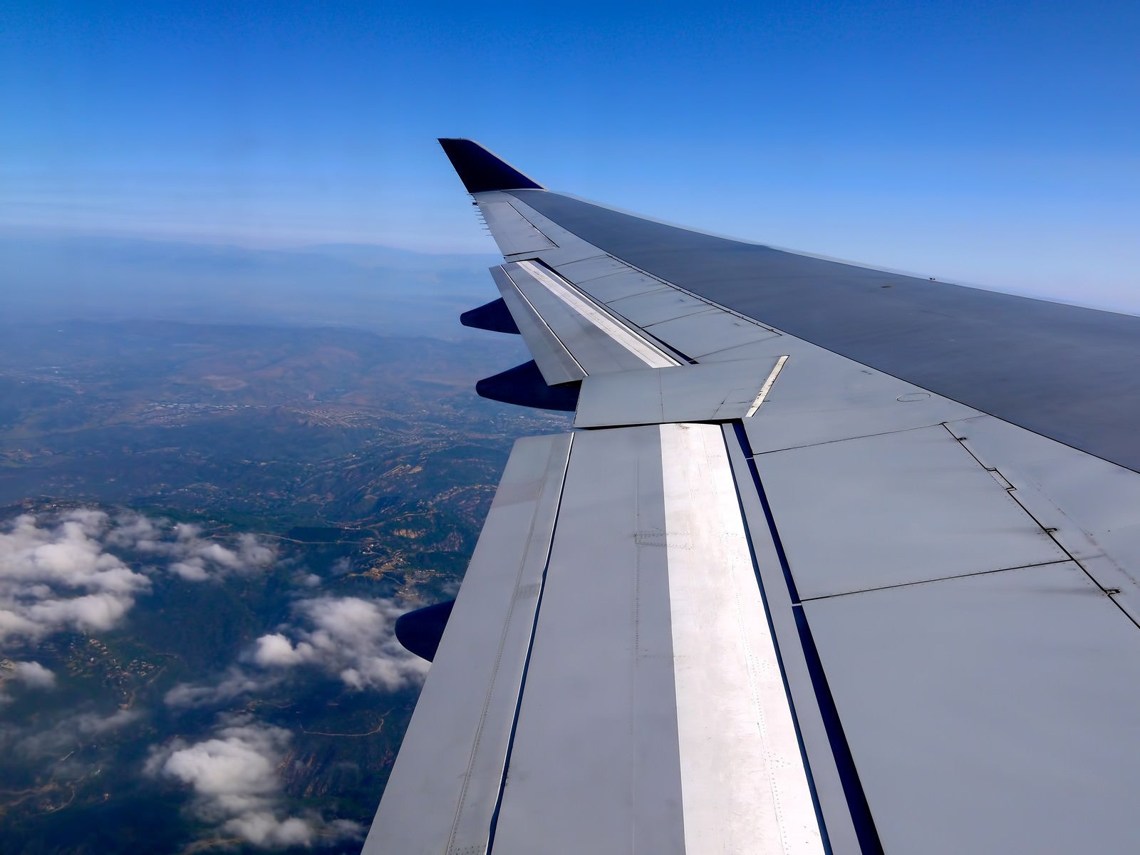 「フライト（航空機内から）」の写真