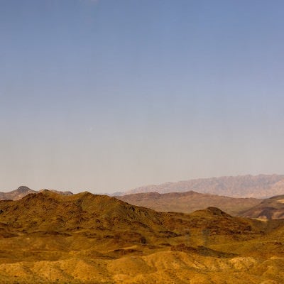 ラスベガス周辺の山の写真