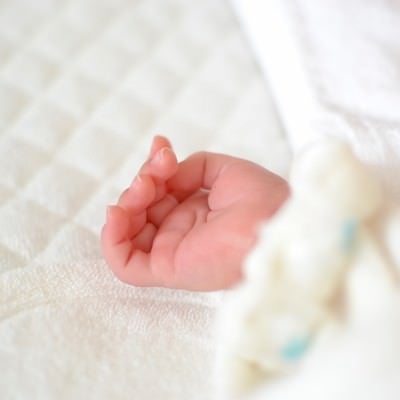 赤ちゃんの手の写真