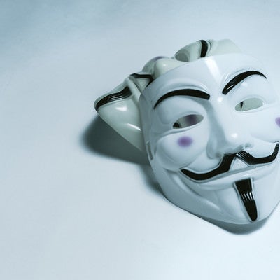 匿名社会（匿名な仮面）の写真