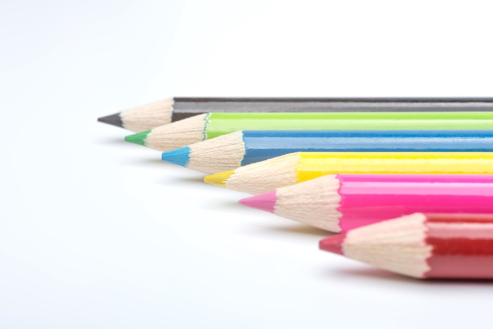 「カラフル色鉛筆」の写真