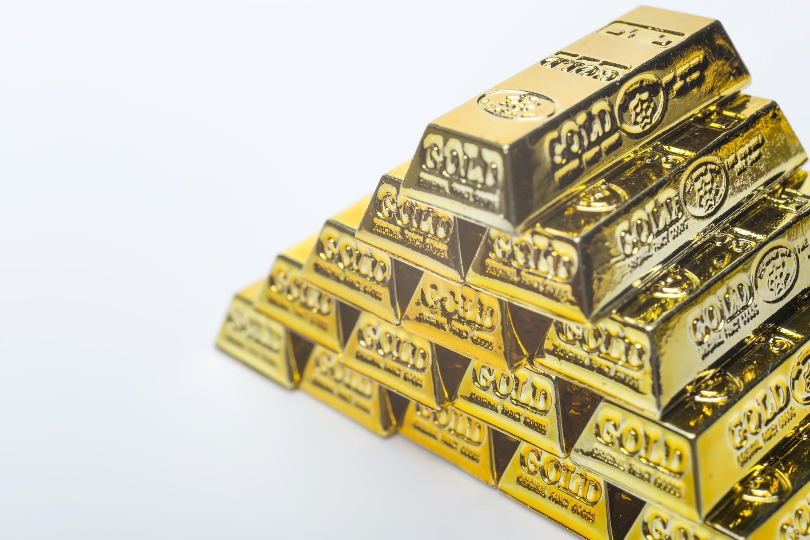 「ピラミッドの金塊」の写真