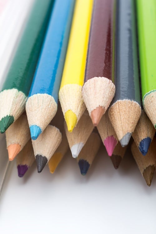 色鉛筆の束の写真