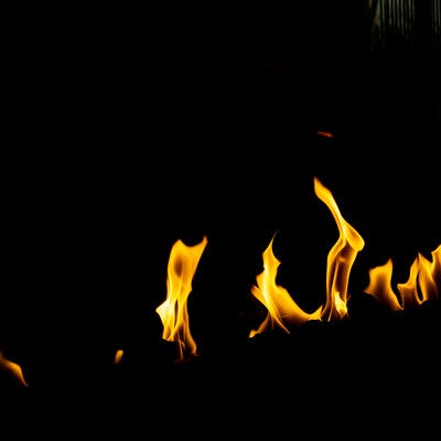 炎火の炎の写真