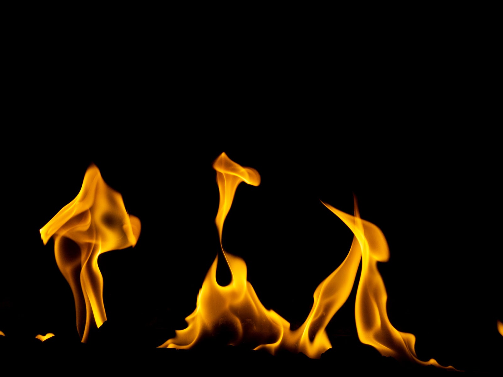 「燃え広がる炎」の写真
