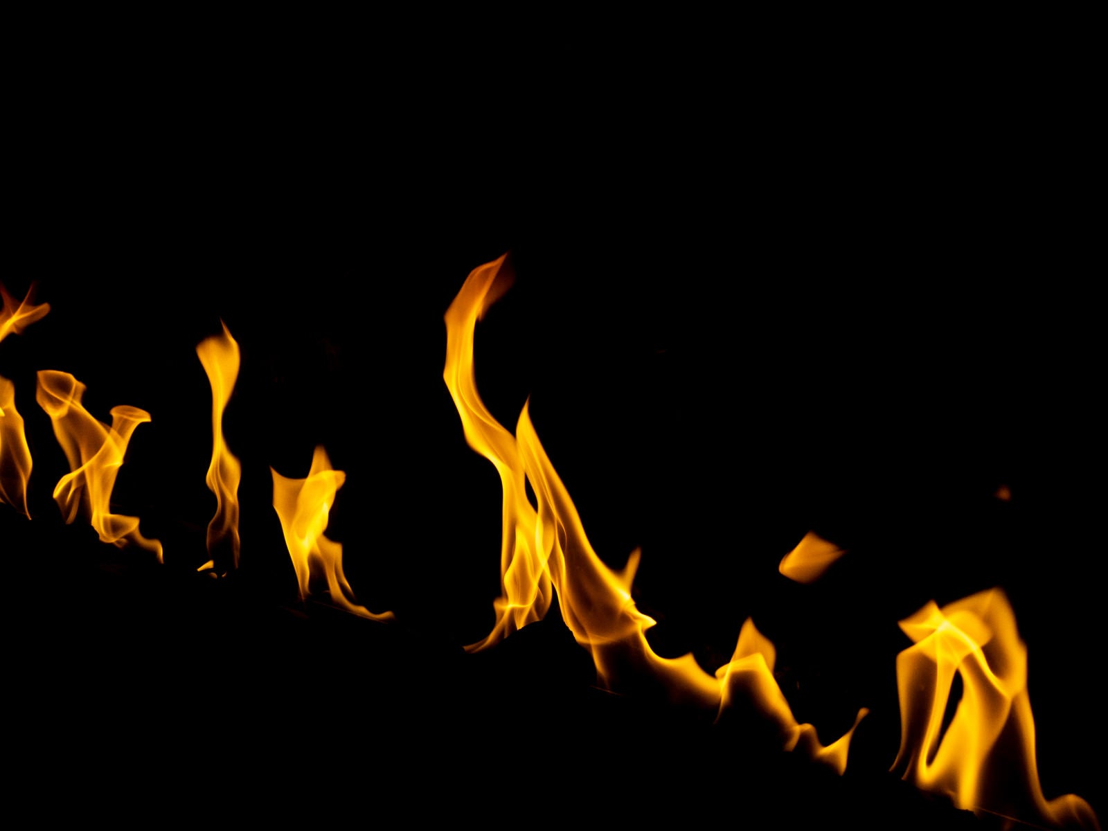 「燃える様子」の写真