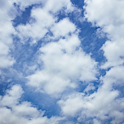 ひつじ雲の写真