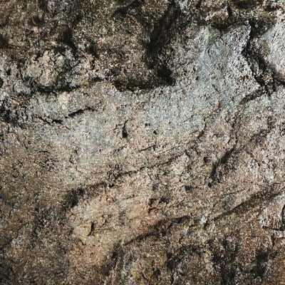 グラデーションの岩肌（テクスチャー）の写真
