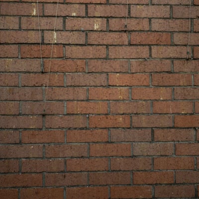 レンガブロックの壁の写真