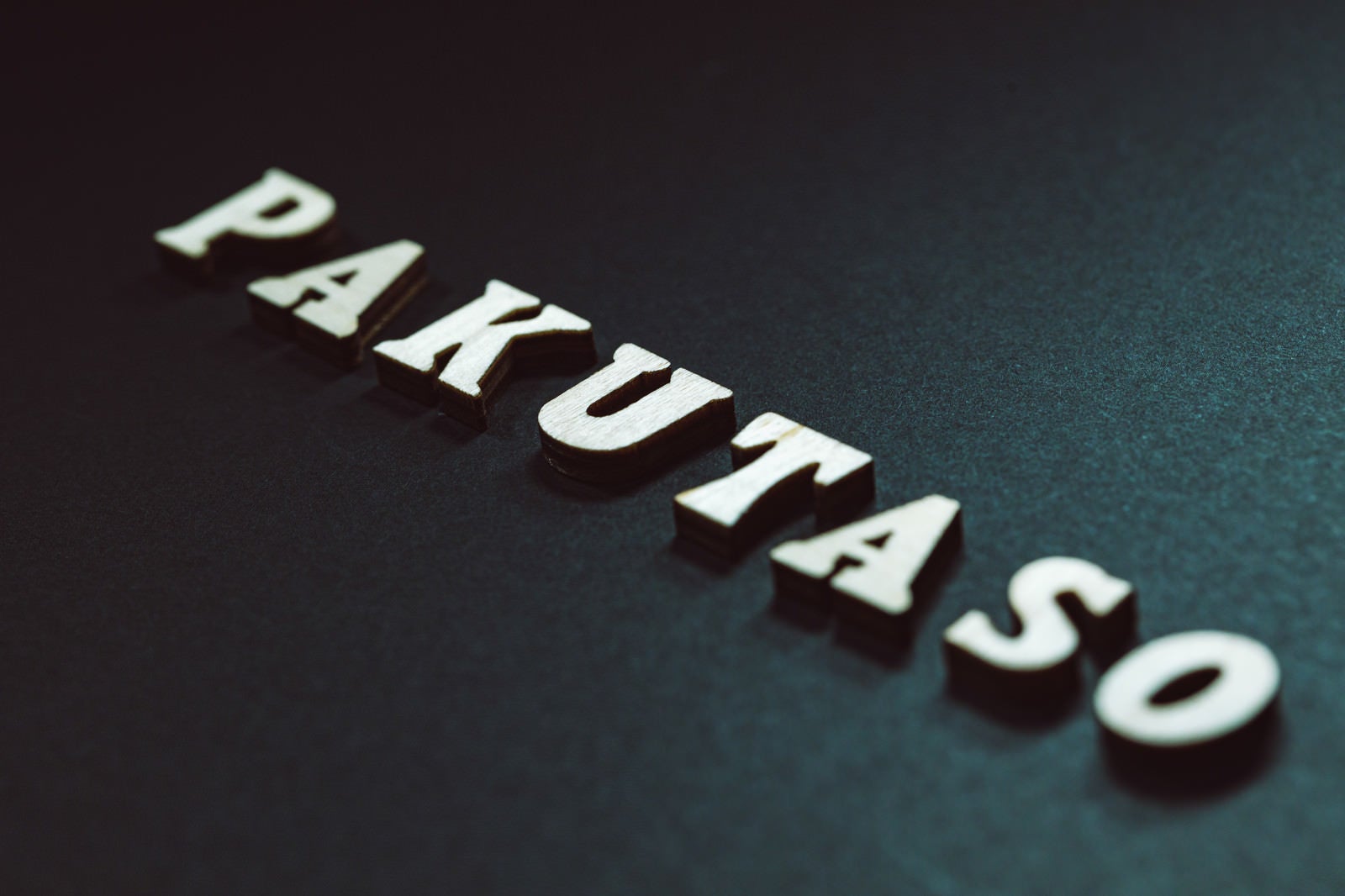 「PAKUTASOの文字」の写真