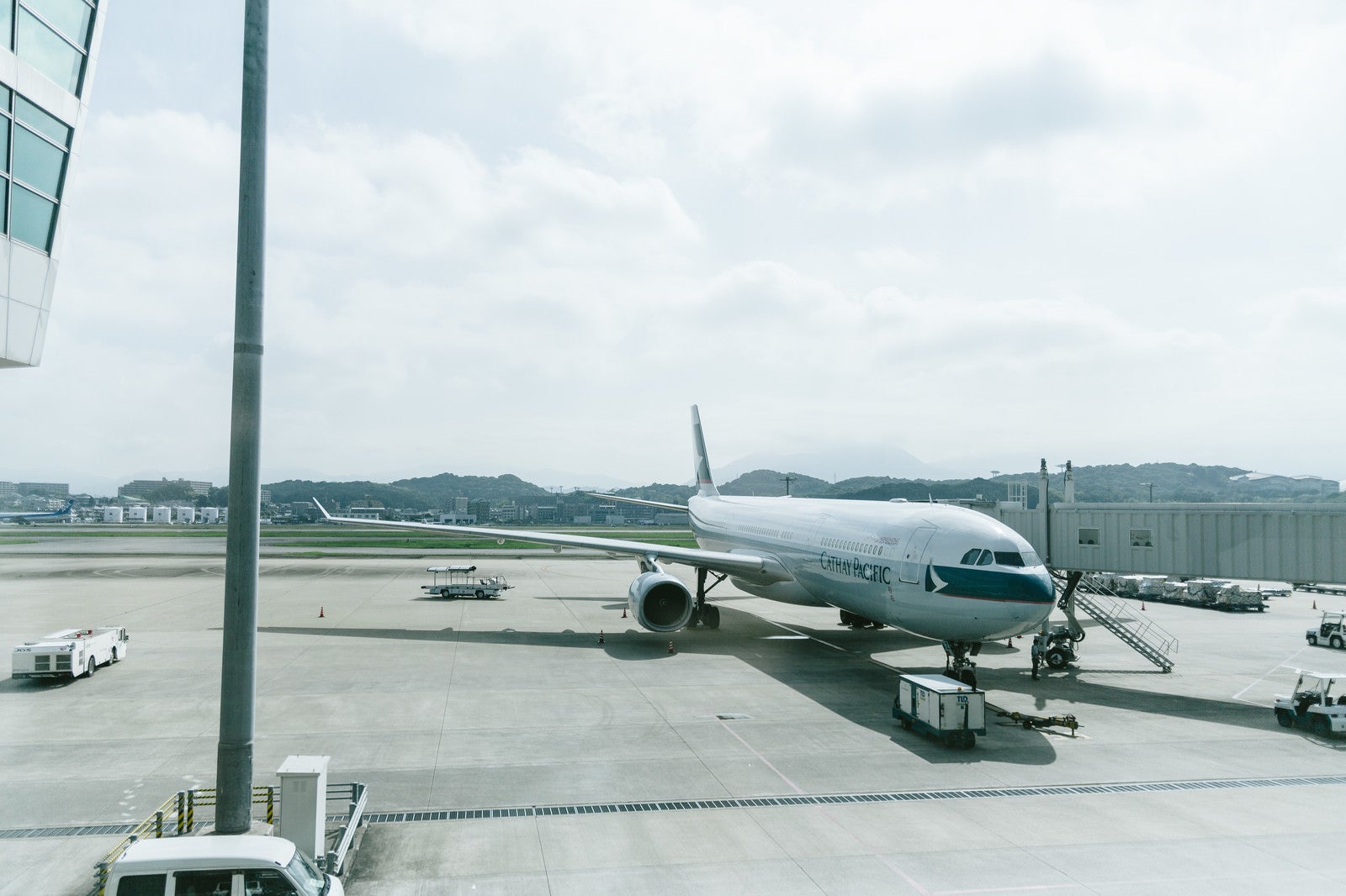 「空港と旅客機」の写真
