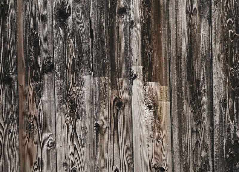 木の板（テクスチャー）の写真