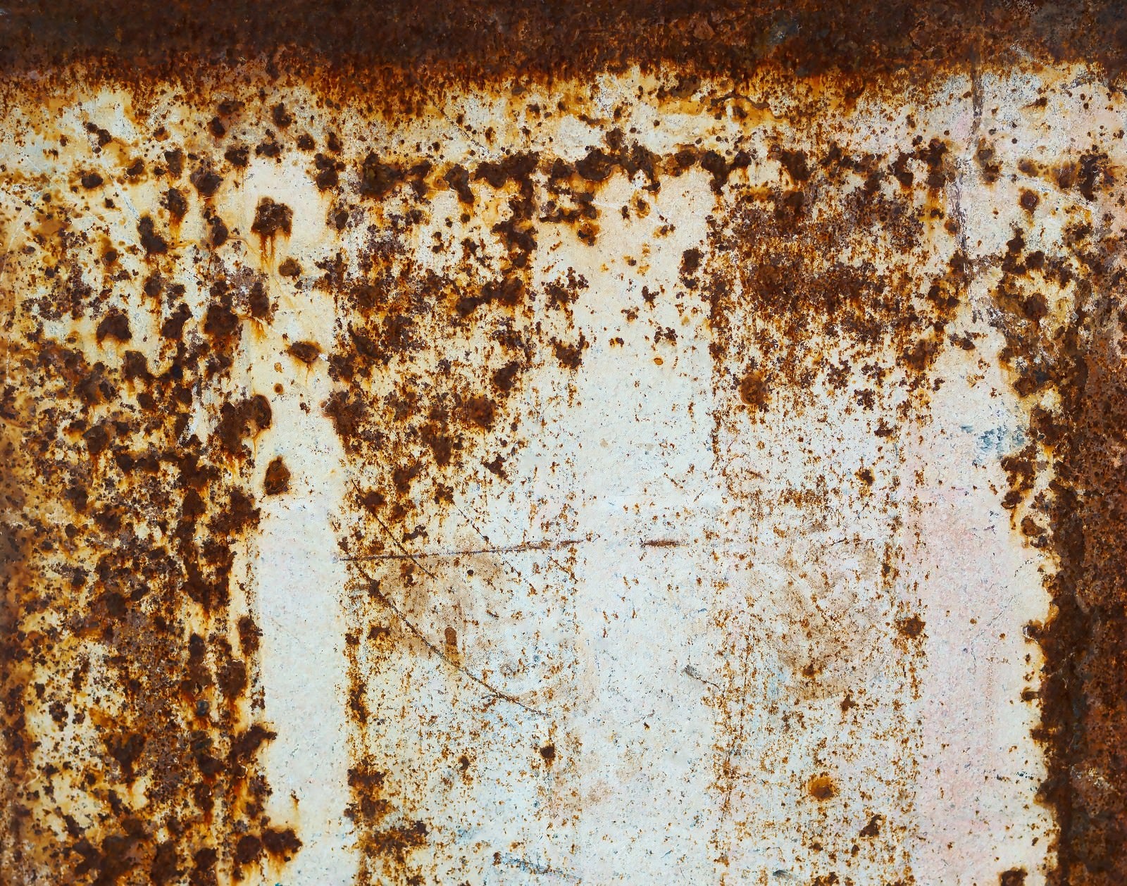 「錆びた壁のテクスチャー」の写真