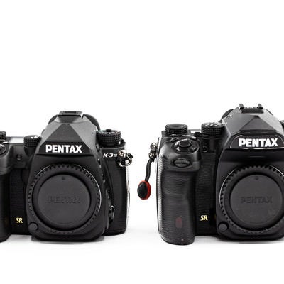 PENTAX K-3MarkⅢと PENTAX K-1MarkⅡの写真