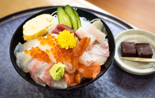 レストラン岬の海鮮丼の写真