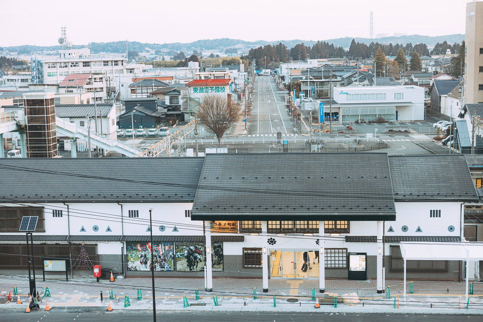 「原ノ町駅前の様子」の写真