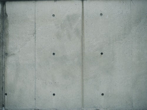 コンクリート打ちっぱなしの壁（テクスチャ）の写真