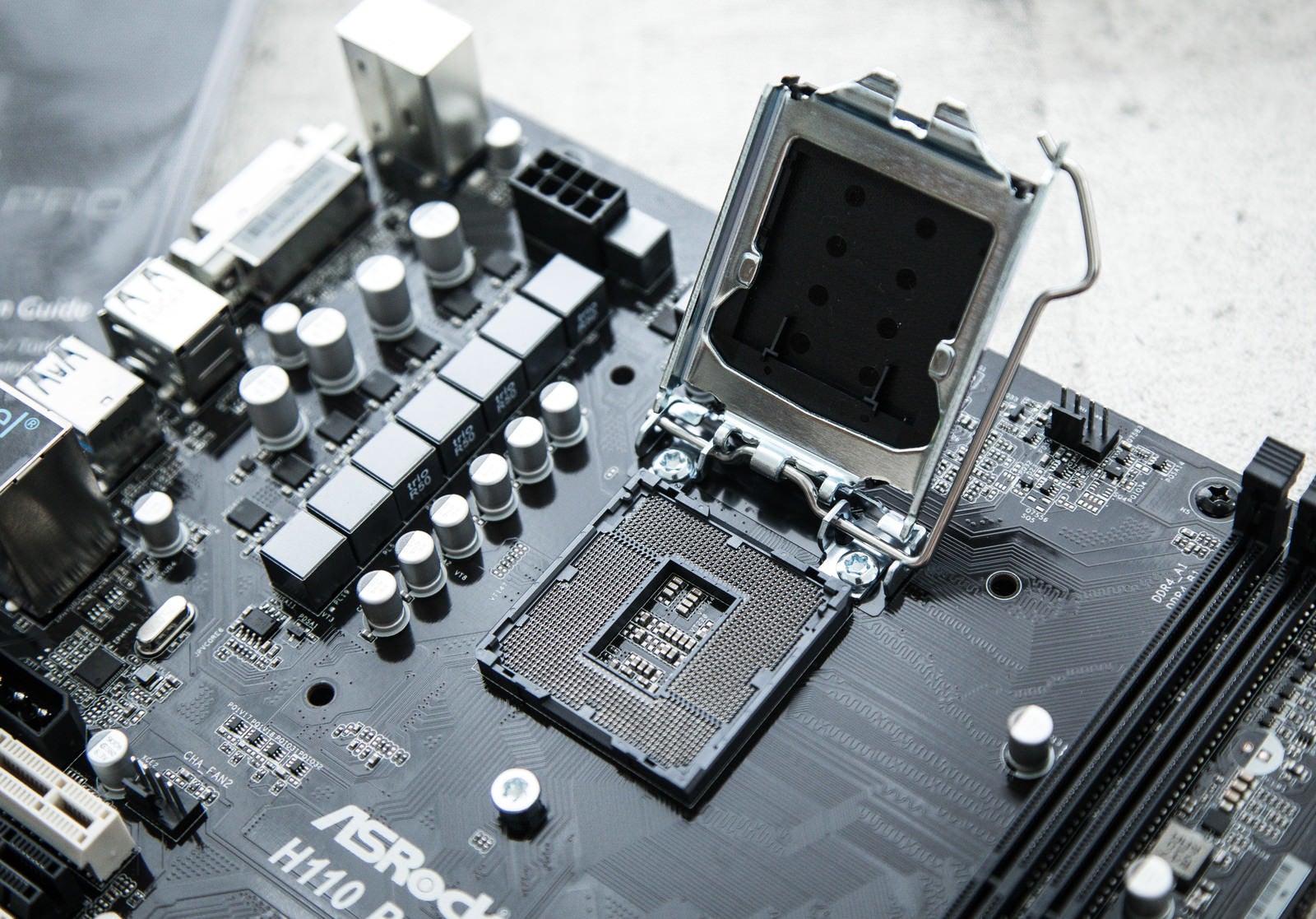 「CPUソケット（LGA1151）」の写真