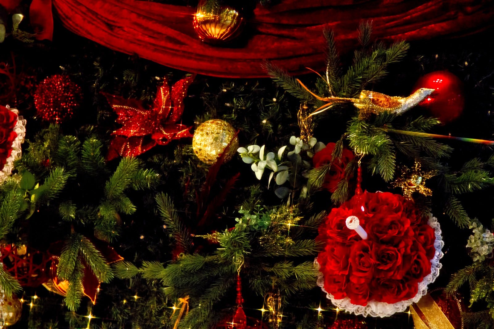 「クリスマスツリーの飾り」の写真