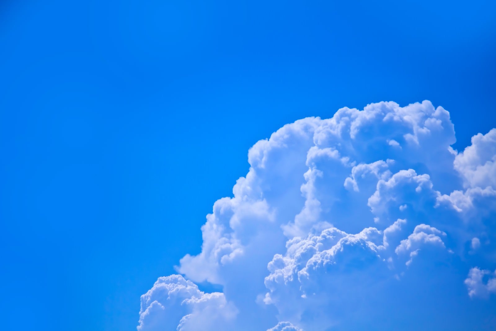 「真夏の入道雲」の写真