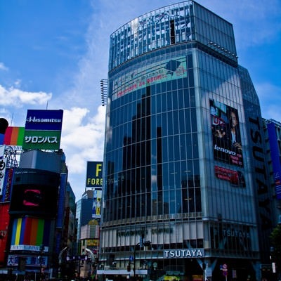渋谷TSUTAYA前の写真