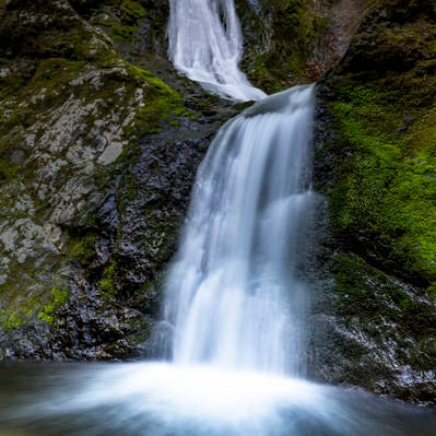 海沢渓谷三段の滝（奥多摩）の写真